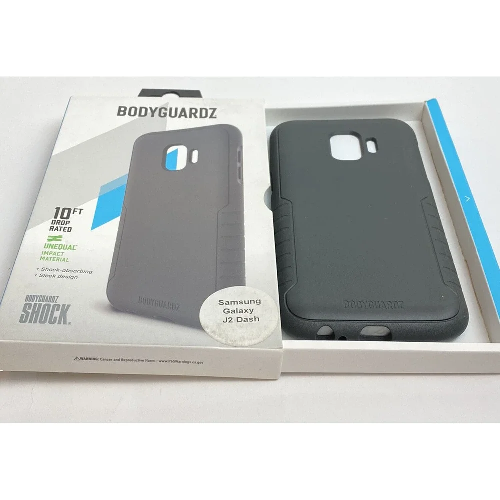 Bodyguardz shock case for Samsung Galaxy J2 Dash Shock Absorbing Black - Picture 1 of 3